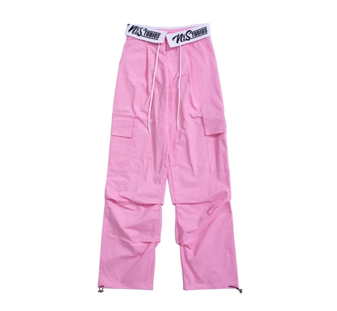 Pink Cargo Pants — product view 1