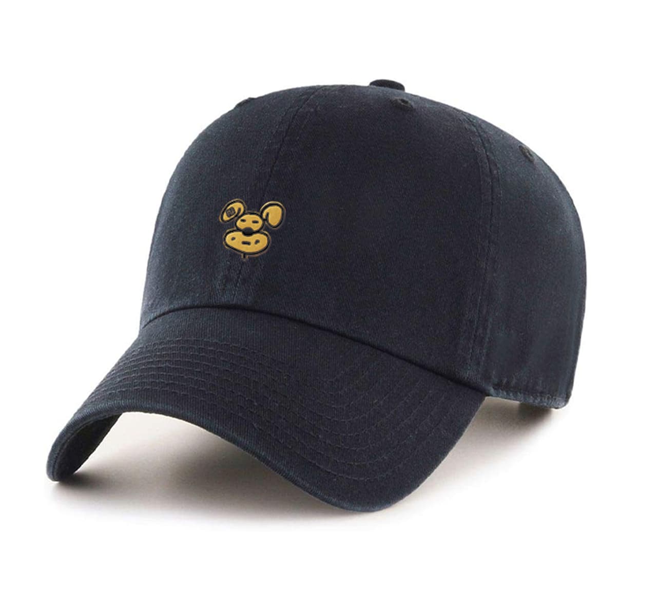 N2 × GUNMIN Limited Classic Cap (BLACK) — product view 1