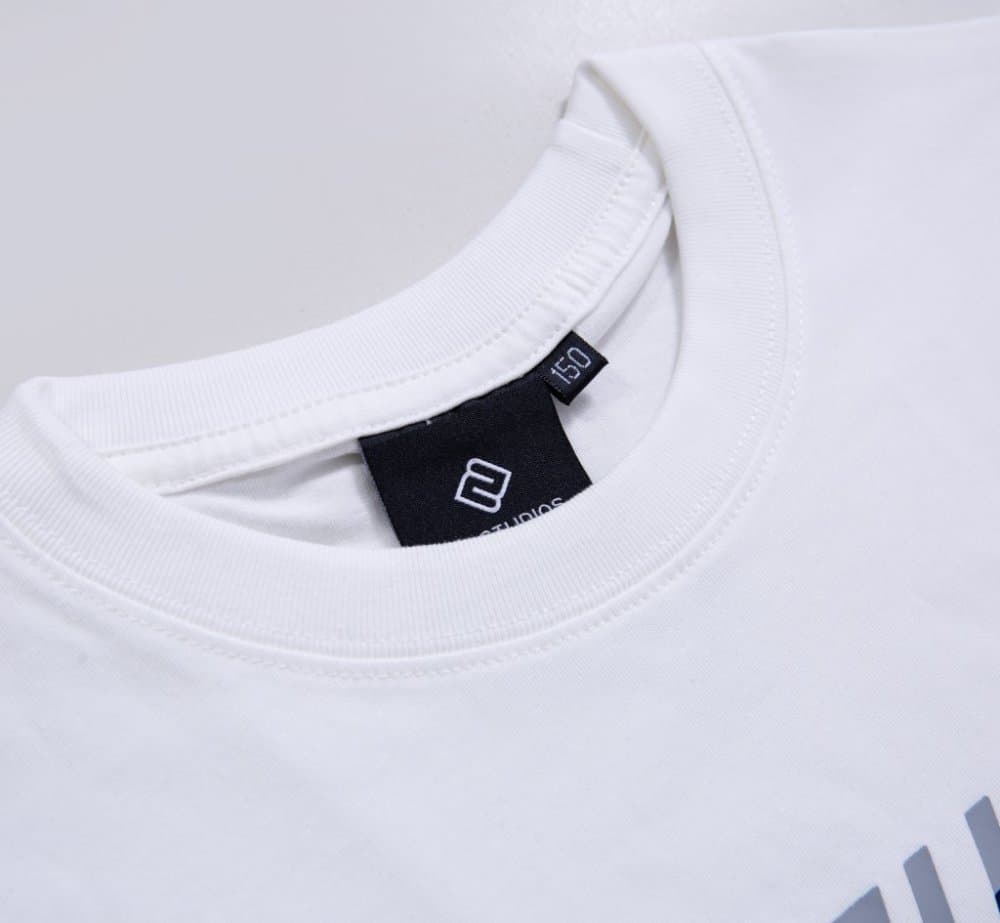 Essential Short Sleeve White T-Shirt — product view 1