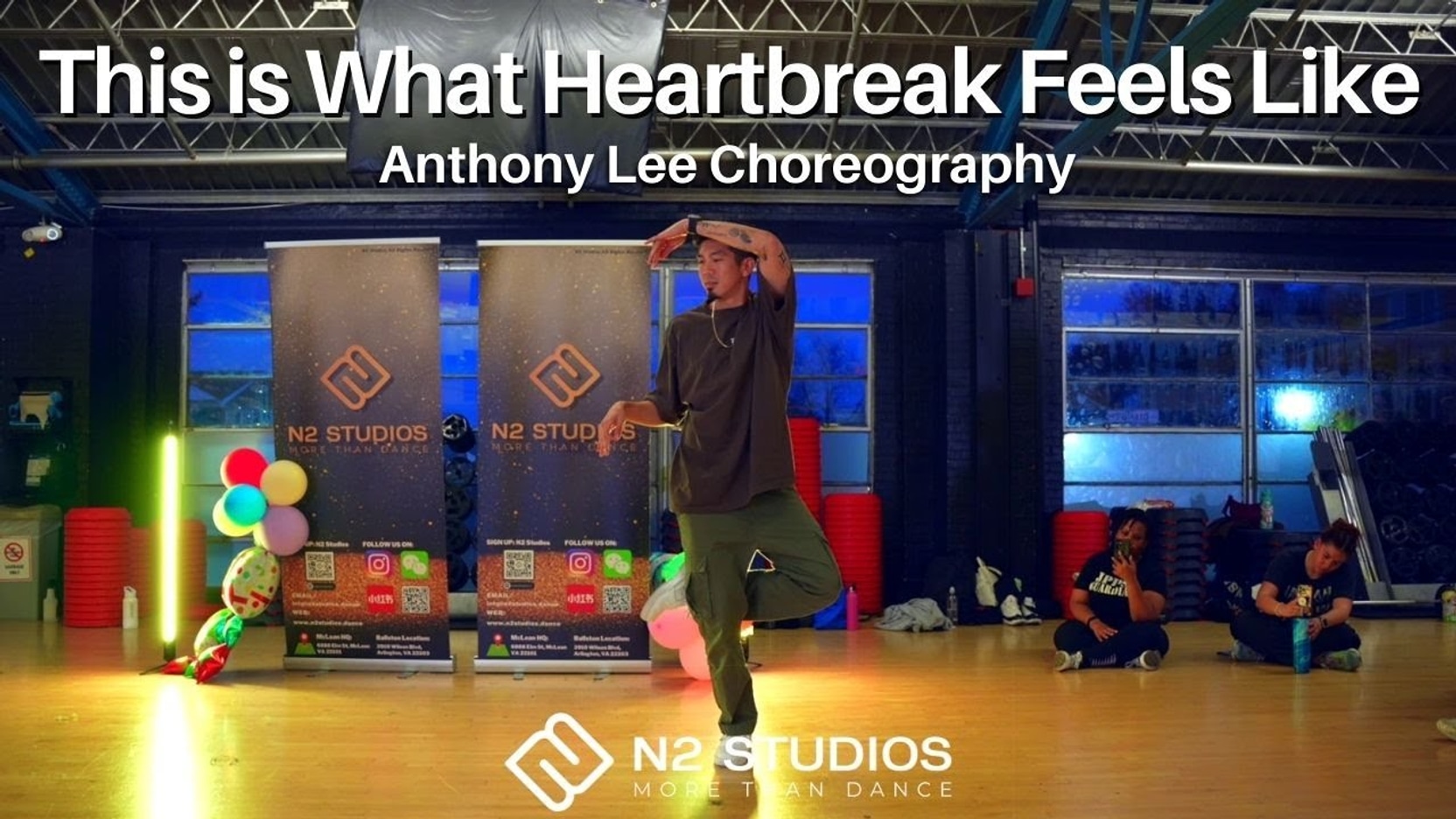 [MASTER WORKSHOP] JVKE - 'This Is What Heart Break Feels Like' ANTHONY LEE Choreography | N2 Studios