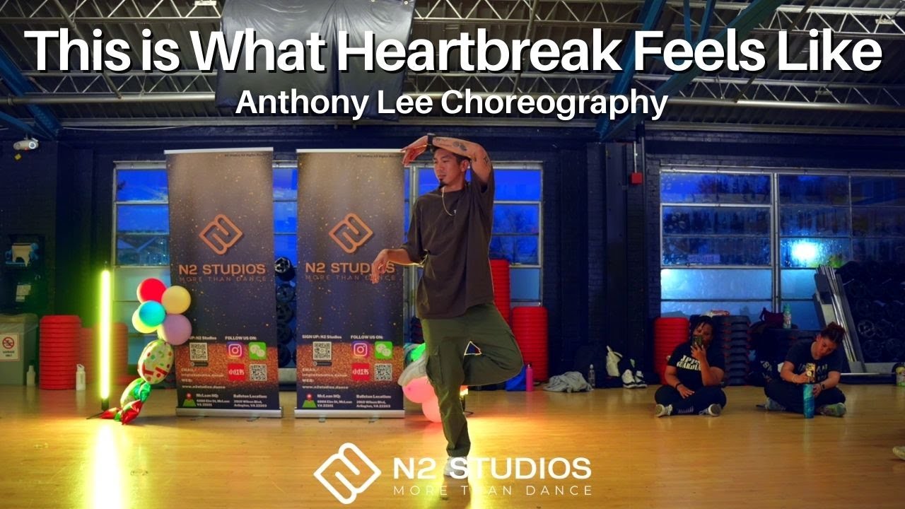 [MASTER WORKSHOP] JVKE - 'This Is What Heart Break Feels Like' ANTHONY LEE Choreography | N2 Studios